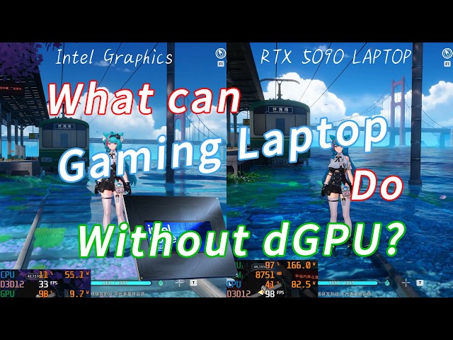 What can gaming laptop do without a dGPU? Ultra9 275HX graphics test!