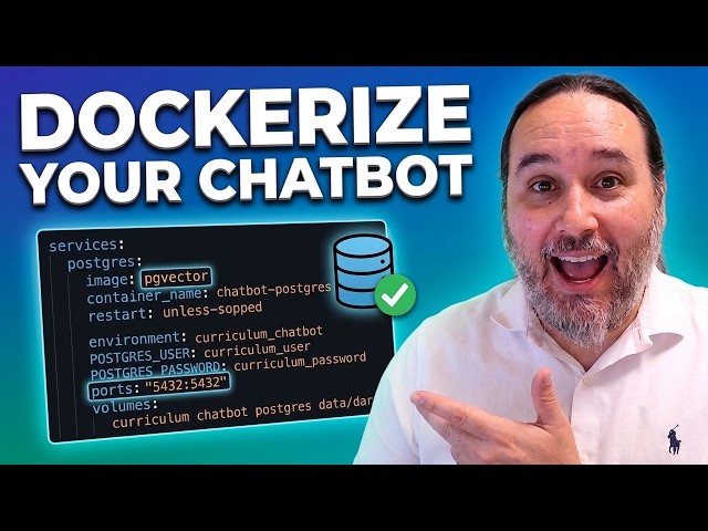 PostgreSQL + pgvector con Docker Compose | Chatbot RAG en .NET 10