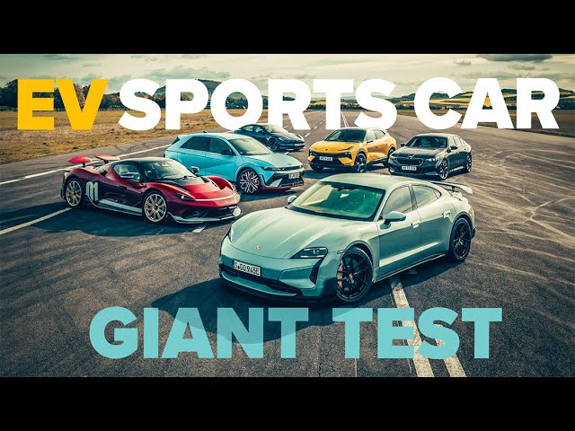 Electric Sports Car Giant Test 2024 | Are EVs finally fun?