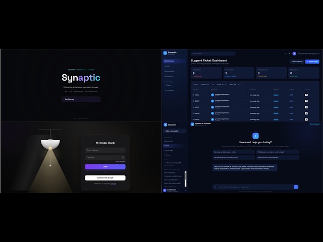Synaptic AI Enterprise Knowledge Assistant