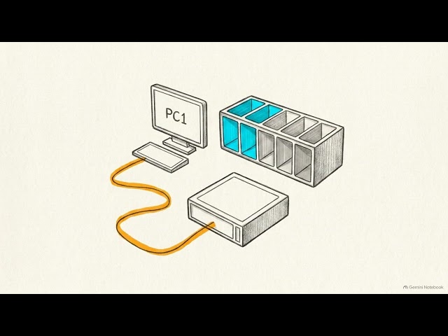 The Blank Slate Algorithm  How Switches Route Reality