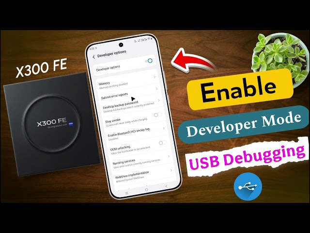 How to Enable Developer Options / USB Debugging on Vivo X300 FE