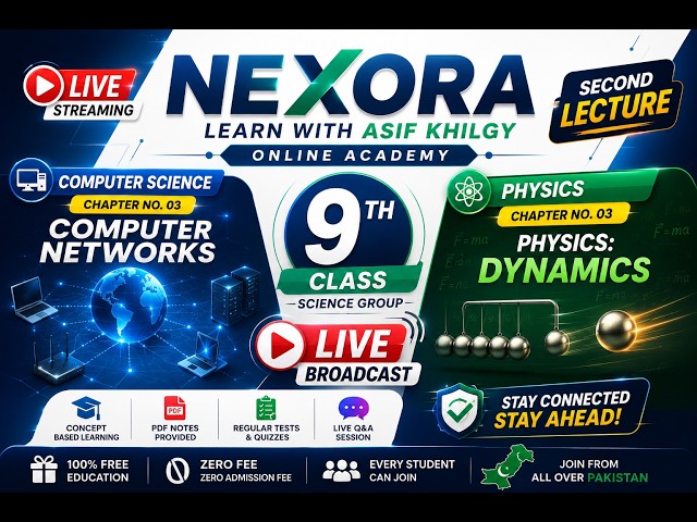 9th Class Computer Science Chapter 03 & Physics Chapter 03|Lecture 2|New Syllabus 2026 |Punjab Board