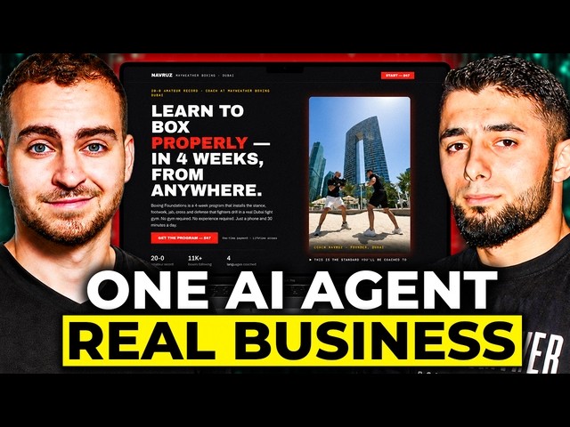 I Let an AI Agent Build a Real Business... Insane Results