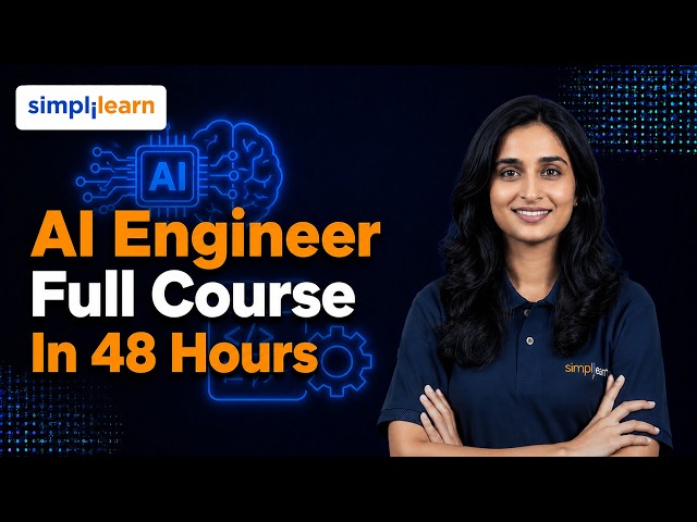 AI Engineer Full Course 2026 | Python, Machine Learning, GenAI & MLOps | Simplilearn