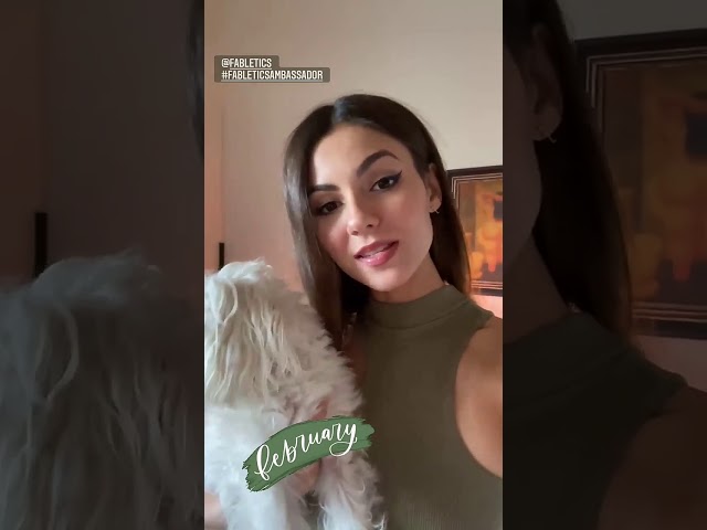 Victoria Justice - Fabletics Ambassador (New Collection) 2021.