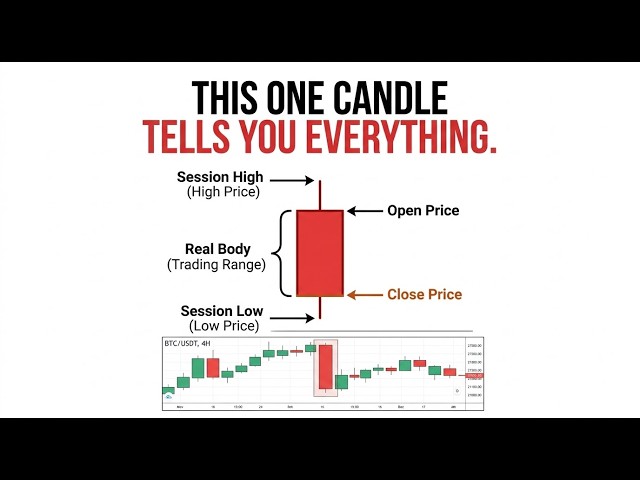 This One Candle Tells You Everything — Complete Candlestick Breakdown