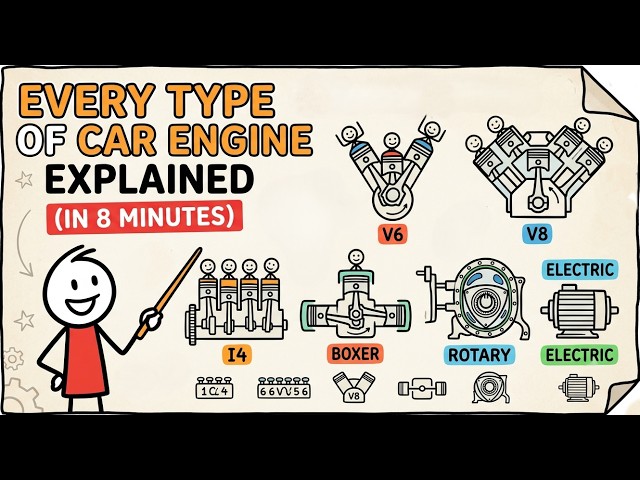 Every Type of Car Engine Explained (In 8 Minutes)