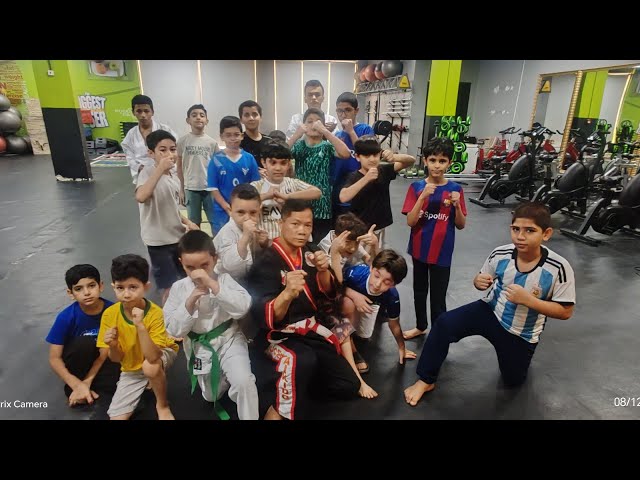 lupo mabunga vlog  karate kids tutorial training day live KSA Saudi Arabia 12/8/20206
