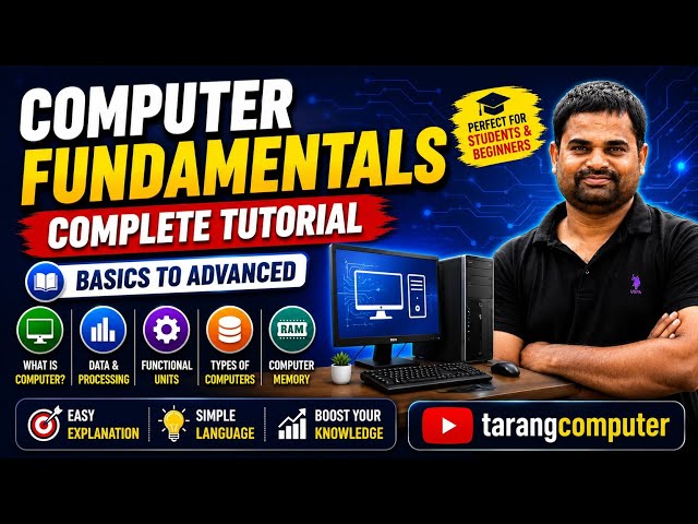 Computer Fundamentals Complete Course | Computer Studies for Beginners 💻