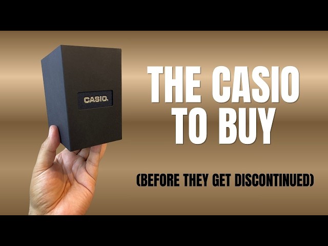 El Casio que debes comprar antes de que lo descataloguen