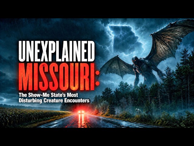 UNEXPLAINED MISSOURI: The Show-Me State's Most Disturbing Creature Encounters
