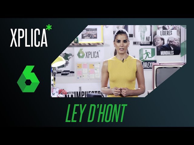 Así funciona la Ley  D'Hondt