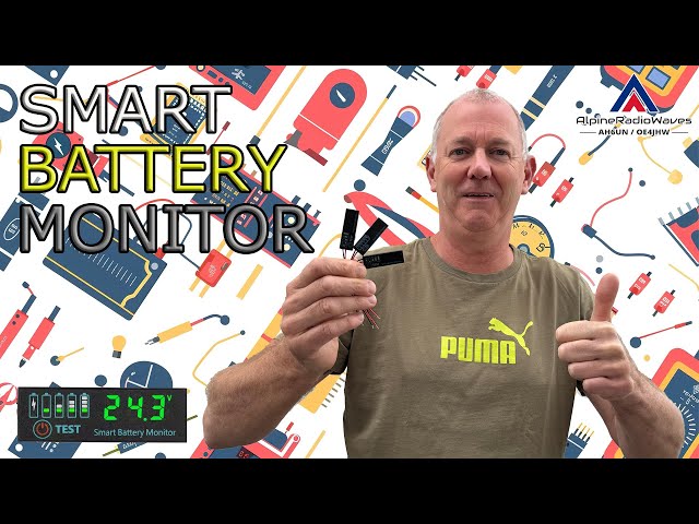 A tiny Smart Battery Monitor & Voltmeter (JX-4615N-A3) from AliExpress (english version)