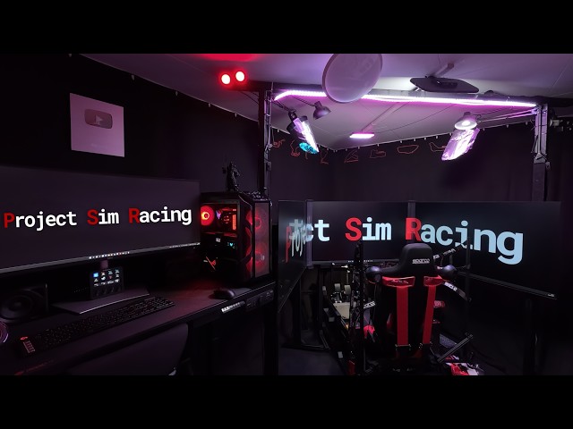 The Ultimate Dream Sim Racing Setup Tour w/ Full Motion!
