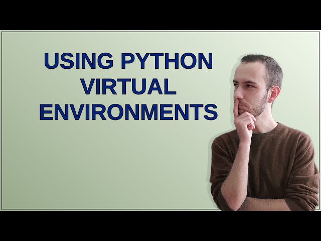 Raspberrypi: Using Python Virtual Environments