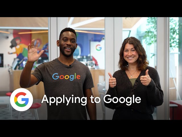 How to apply for a job at Google