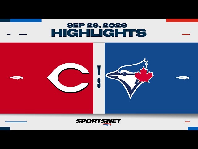 MLB Highlights | Reds vs. Blue Jays - September 26, 2026