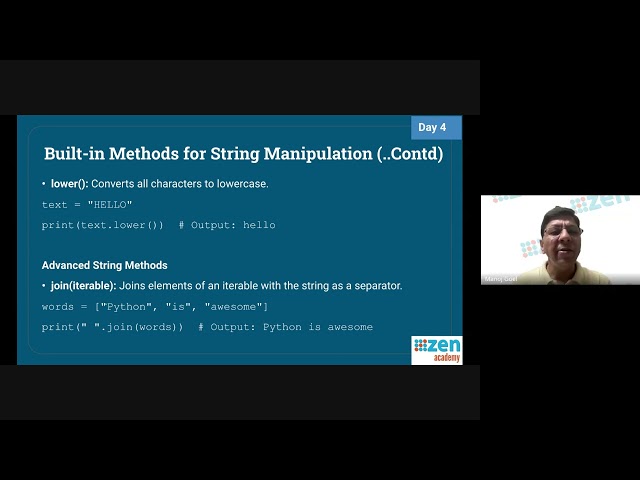 Python for Beginners - Day 4 - Zen Academy