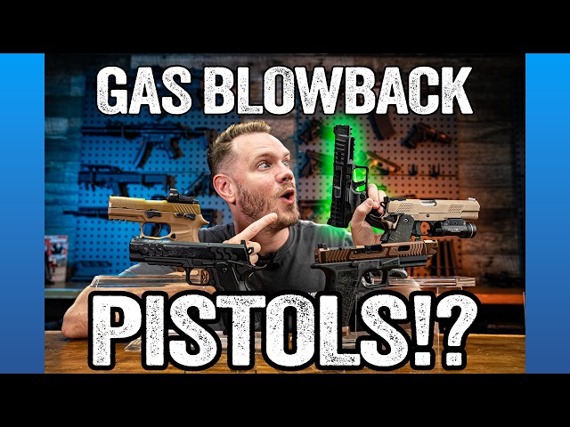 Why we LOVE Gas Blowback Pistols!