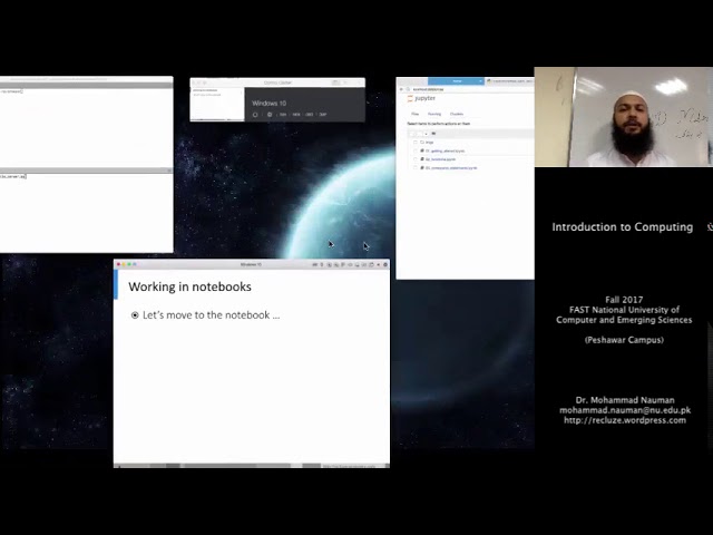 Intro to Computing 06 - Anaconda, Python and Basics of Expressions (Urdu)