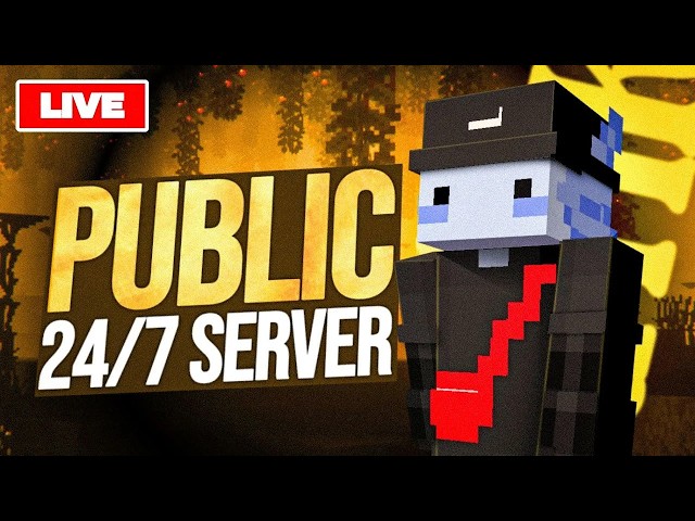 MINECRAFT PUBLIC SMP 24/7 JAVA + BEDROCK | #live #minecraft #donutsmp