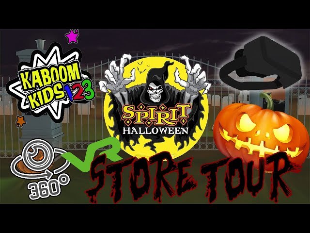 360 Tour of Spirit Halloween 2018 - VR 4k Resolution