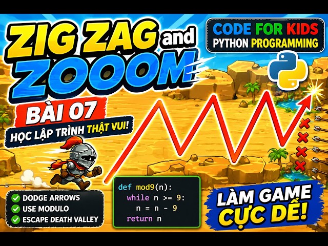 CodeCombat Python | Stray | Twin Twin | Hướng Dẫn Làm Game Zig Zag and