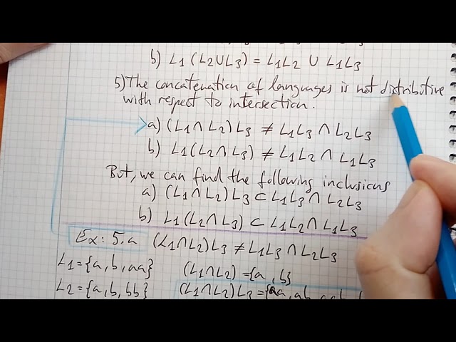 03 - Automata Theory - Operations on Languages