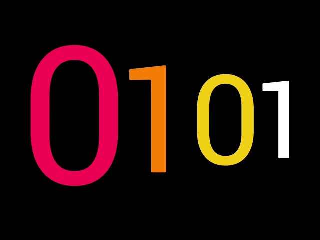 Binary Numbers 0 to 1 Million with Voice CAPCUT VERSION.