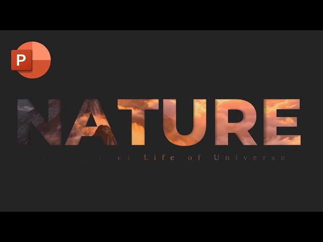How to Create a Nature-Inspired PowerPoint Slide Design | Professional Presentation Tutorial