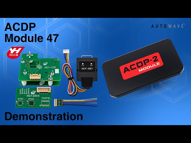 ACDP Module 47 JLR 2018+ Add Key Tutorial & Demonstration
