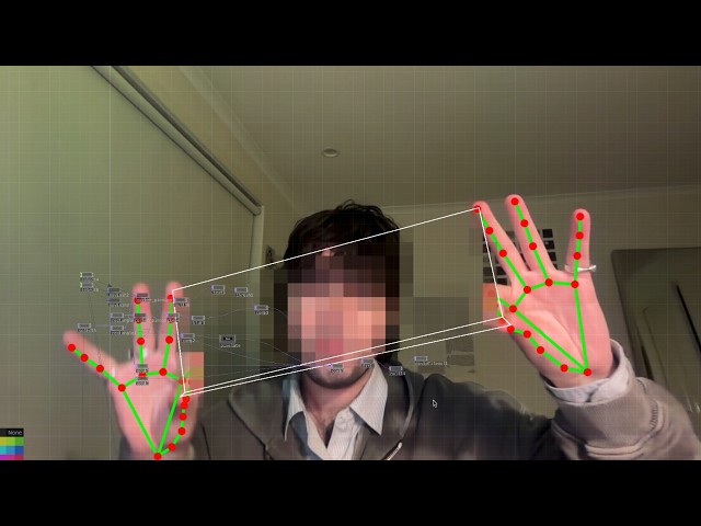 Finger Tracking Touchdesigner VFX