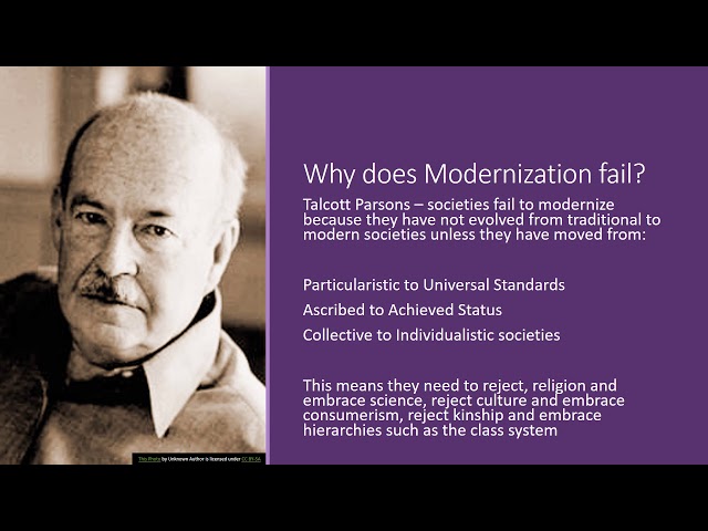 Theories of Development  Modernisation Theory