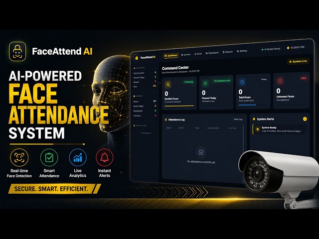 AI-Powered Face Attendance System | Face Recognition Project