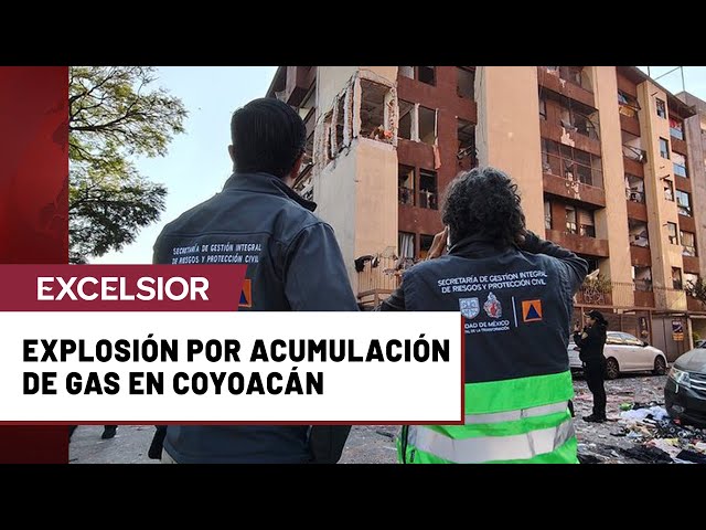 Varios heridos por explosión de gas en Paseos de Taxqueña, CDMX