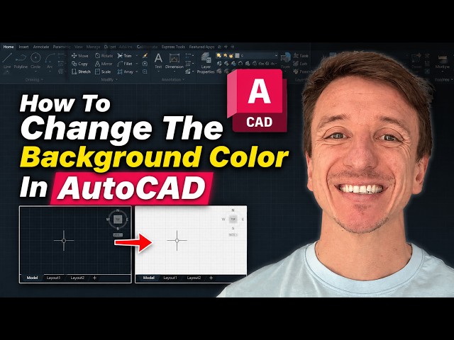 How To Change The Background Color In AutoCAD (2026)