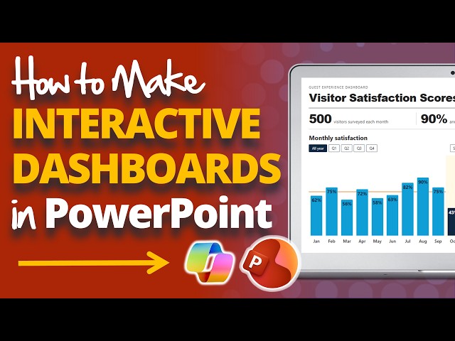 How to Make Interactive Dashboards in PowerPoint for Survey Data with Copilot