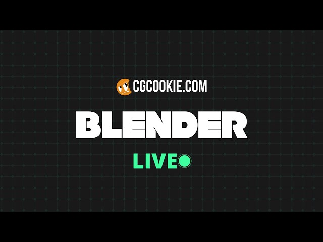 Blender 3D - If I can't build it, I'll quit Blender forever (LIVE)