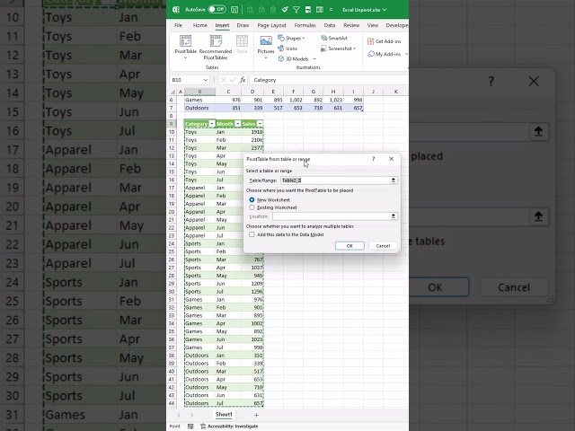 Learn Excel: Unpivot Data! #excel