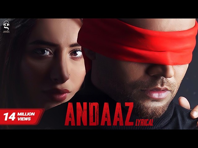 Andaaz ( Lyrical Video) | Miel | Mahira Sharma | @GringoEntertainmentsofficial