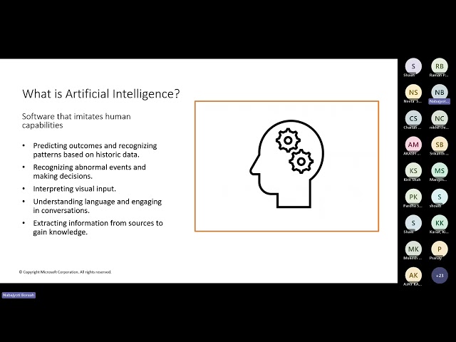 Webinar on Developing AI Models in Microsoft Azure