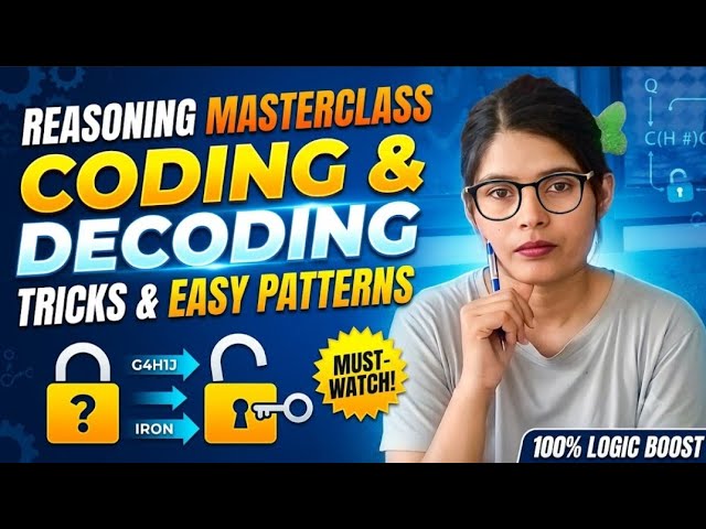 Coding and Decoding Part 1 🔥 | Basic Concepts, Tricks & Important Questions | Reasoning by Ritu Mam