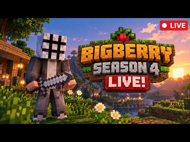 🔴 BIGBERRY SMP SEASON 4 LIVE!