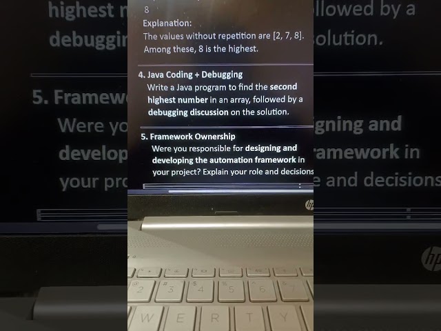 Zeta Interview Questions For SDET/QA Automation(4+ Years Experience)