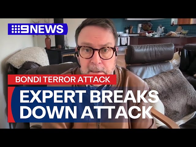 Terror Expert breaks down Bondi Beach Attack: Watch Lists, IEDs & Gun Laws | 9 News Australia