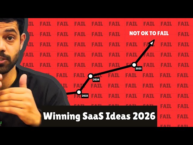 21 SaaS Ideas for 2026 That Can Hit $500K+ (AI-First & Untapped)
