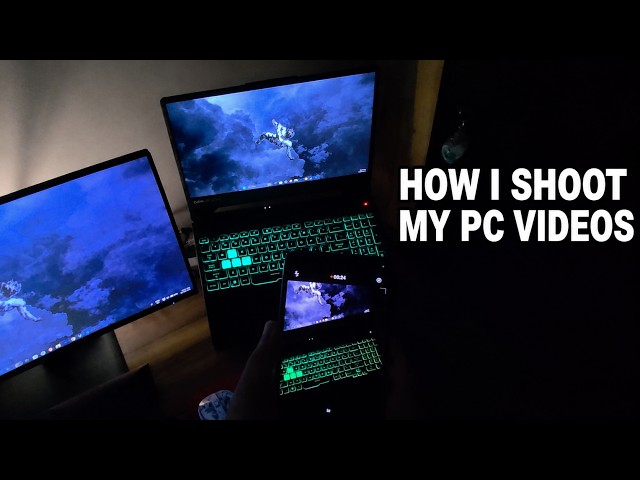 How I Shoot Cinematic PC Setup Videos | Full Tutorial