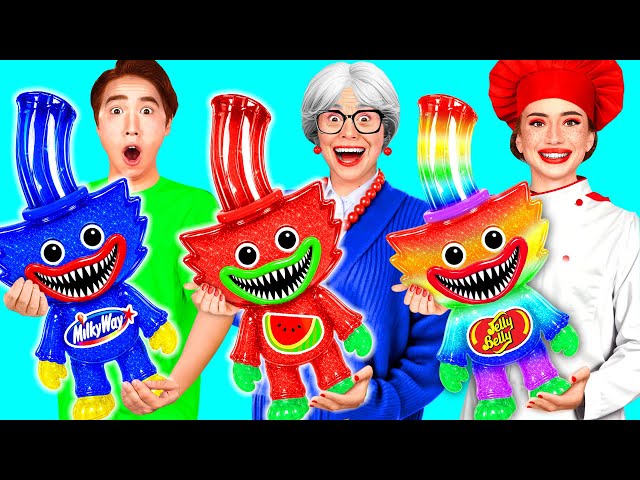 Me vs Grandma Cooking Challenge | Crazy Ideas to Cook