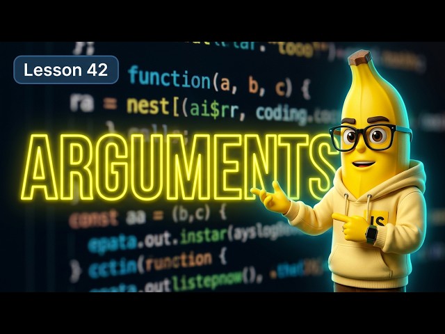 42 - Strings (length, toLowerCase, toUpperCase) and Arguments (JS Tutorials)